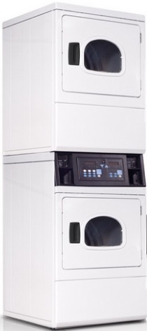 IPSO ILC98 2 X 9.5kg Commercial Tumble Dryer - Double Stack